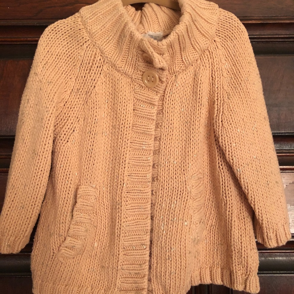 CrewCuts three quarter cardigan
